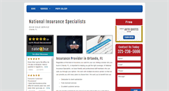 Desktop Screenshot of insuranceorlandofl.com