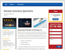 Tablet Screenshot of insuranceorlandofl.com